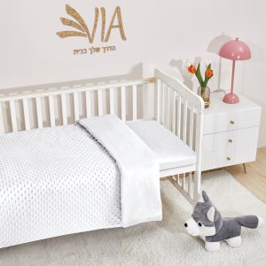 רמיטקס - עיצוב הבית וטקסטיל שמיכות חורף מבצע סט מצעים חורפי עשוי 100% פלנל בעיטור  - מיטה לתינוק רק 79ש"ח 