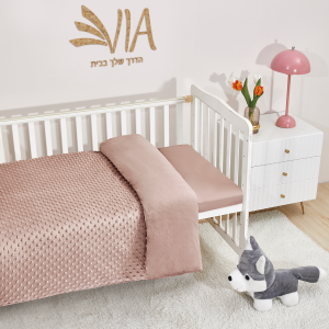 רמיטקס - עיצוב הבית וטקסטיל שמיכות חורף מבצע סט מצעים חורפי עשוי 100% פלנל בעיטור  - מיטה לתינוק רק 79ש"ח 