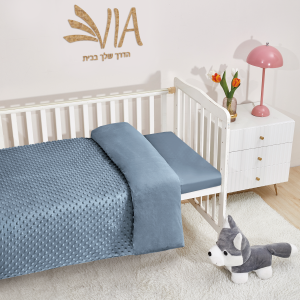 רמיטקס - עיצוב הבית וטקסטיל שמיכות חורף מבצע סט מצעים חורפי עשוי 100% פלנל בעיטור  - מיטה לתינוק רק 79ש"ח 