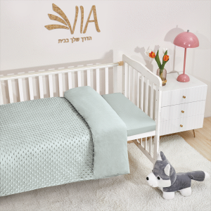 רמיטקס - עיצוב הבית וטקסטיל שמיכות חורף מבצע סט מצעים חורפי עשוי 100% פלנל בעיטור  - מיטה לתינוק רק 79ש"ח 
