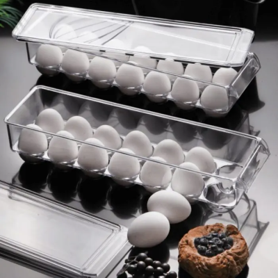 מבצע השבוע קופסה לאחסון ביצים אקרילית רק 20 ש:ח 